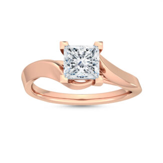 Lab Grown Diamond Engagement Ring R55073PR-1