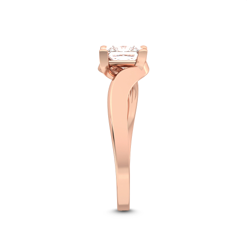 Rose Gold Lab Grown Diamond Engagement Ring R55073PR-1